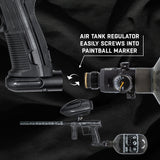 AeroLite Carbon Fiber Tank - KA Tech Airsoft - Air Tank