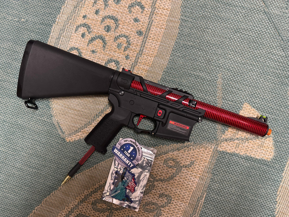 Lancer Tactical x AirTac Customs Gen 3 HPA/AEG Speedsoft Airsoft Rifle