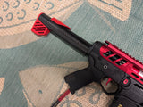 KA Tech Carbon “Ruby” Skeletonized Polarstar F2 HPA M4 “Type 3” - KA Tech Airsoft - Polarstar F2