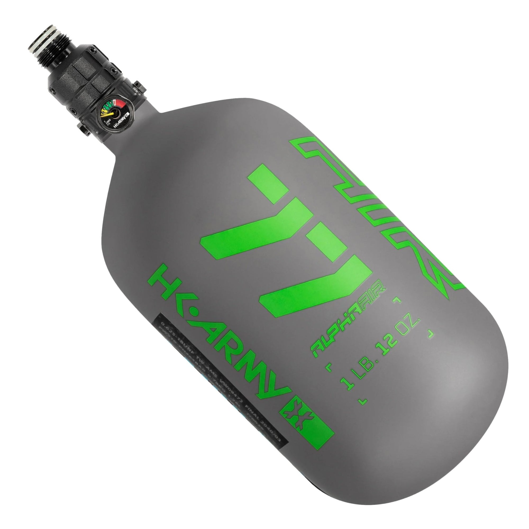 Alpha Air® – 77ci/4500psi Air System - KA Tech Airsoft - Air Tank