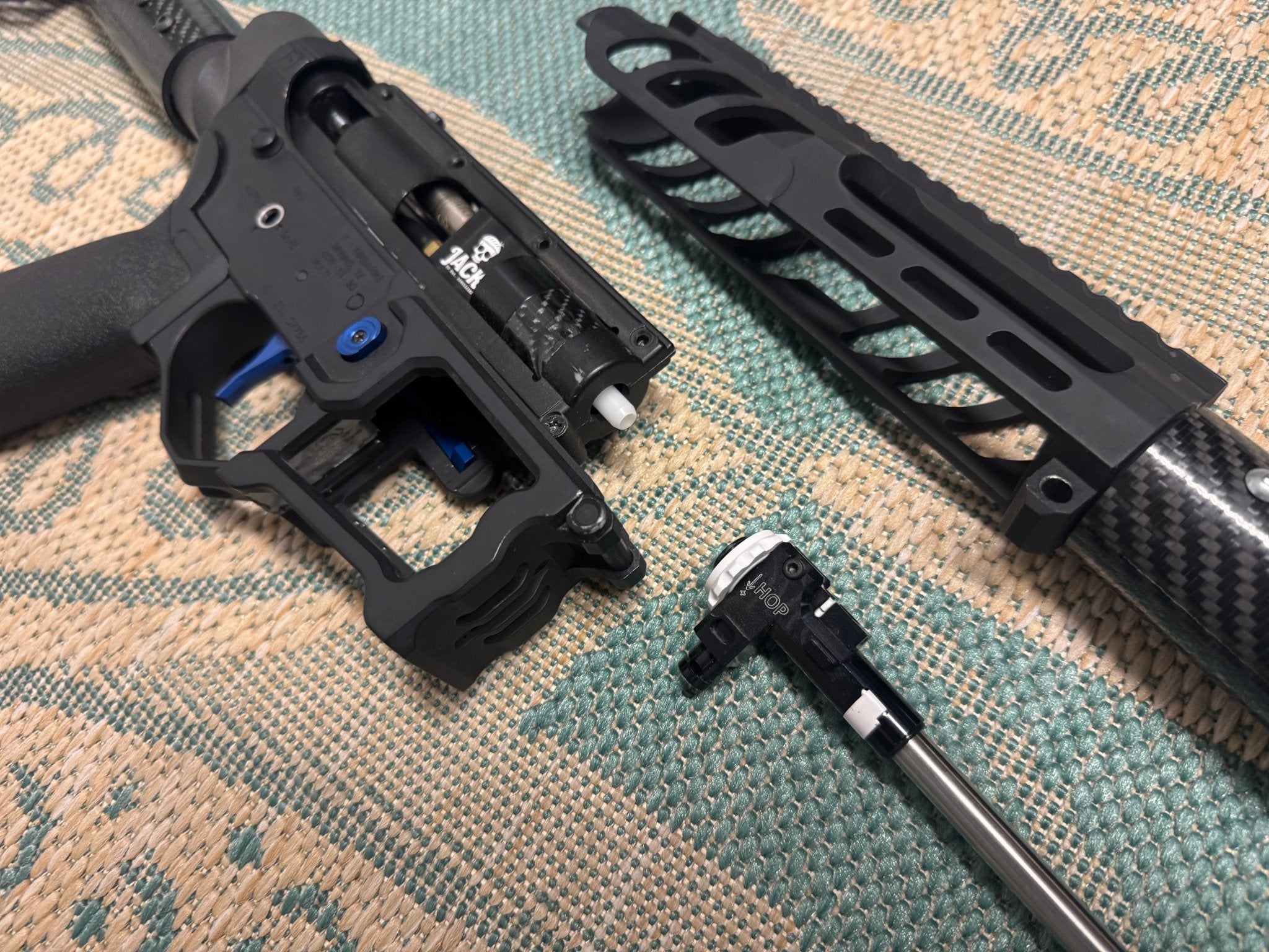 KA Tech Carbon “Bruiser” Polarstar Jack Skeletonized HPA M4 - KA Tech Airsoft - Polarstar Jack