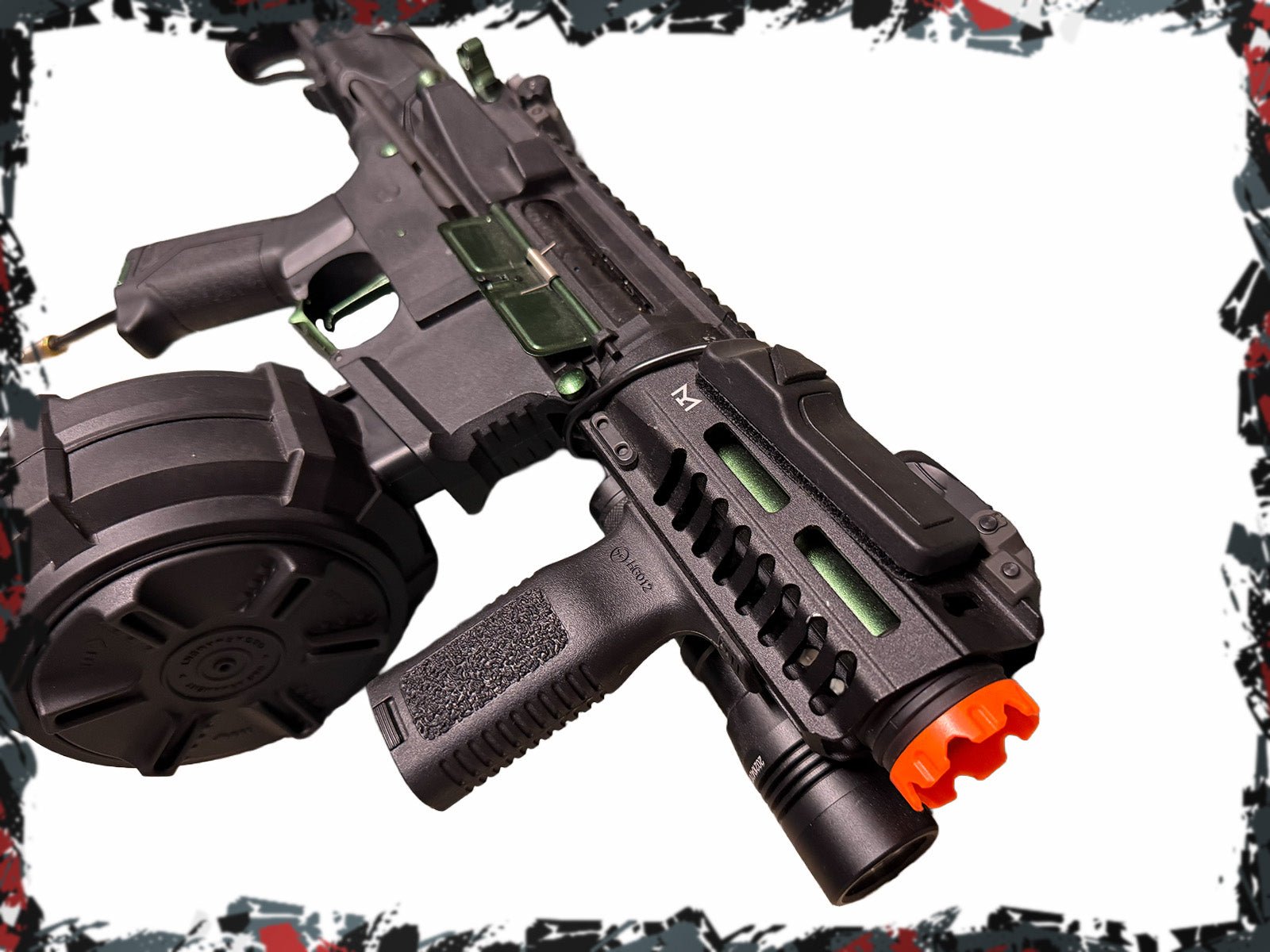 Green ARP9 Polatstar HPA - KA Tech Airsoft - HPA Rifle