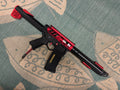 KA Tech Carbon “Ruby” Skeletonized Polarstar F2 HPA M4 “Type 3” - KA Tech Airsoft - Polarstar F2