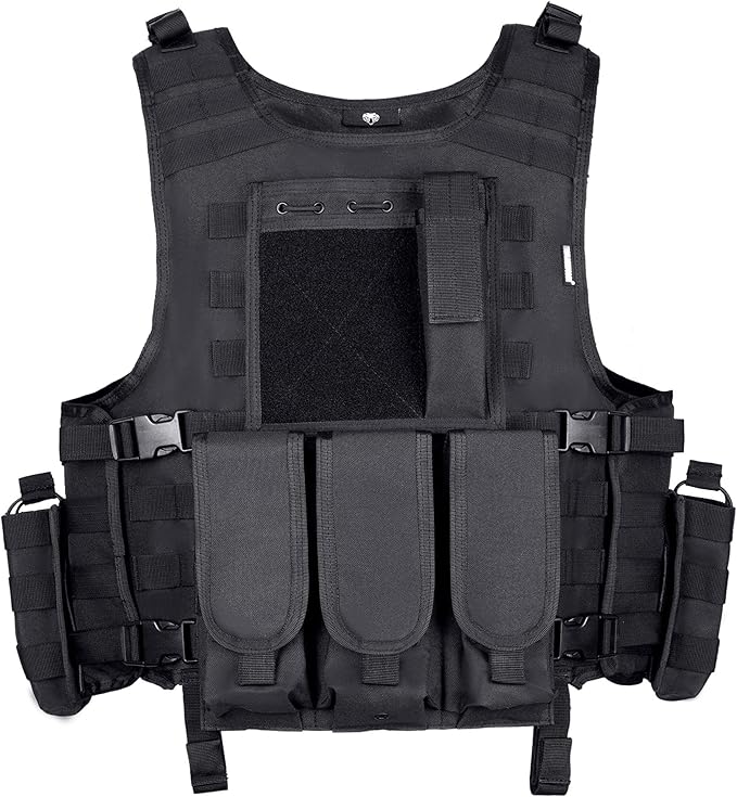 Tactical Airsoft Vest Adjustable Modular Airsoft Paintball Vest - KA Tech Airsoft - Vest
