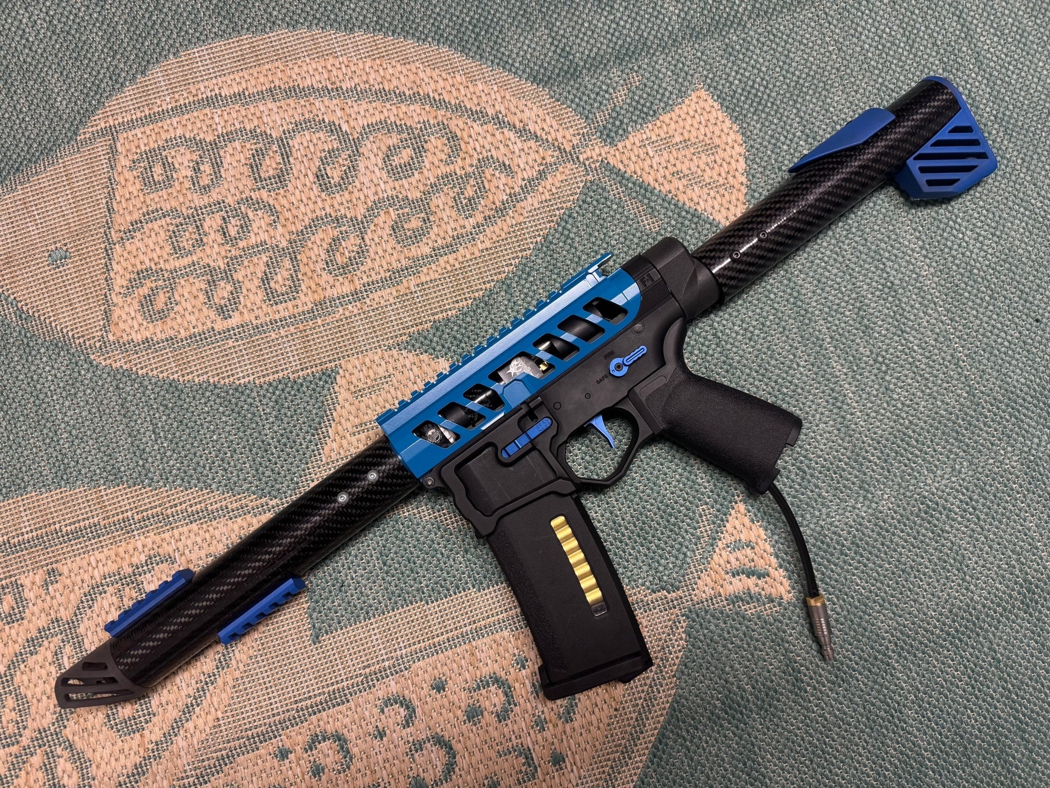 KA Tech Carbon “Bruiser” Polarstar Jack Skeletonized HPA M4 - KA Tech Airsoft - Polarstar Jack