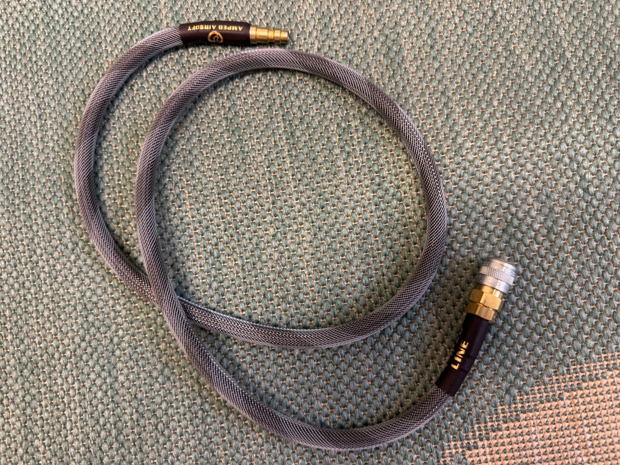 Silver gray Amped Weaved Airline - KA Tech Airsoft - Airline