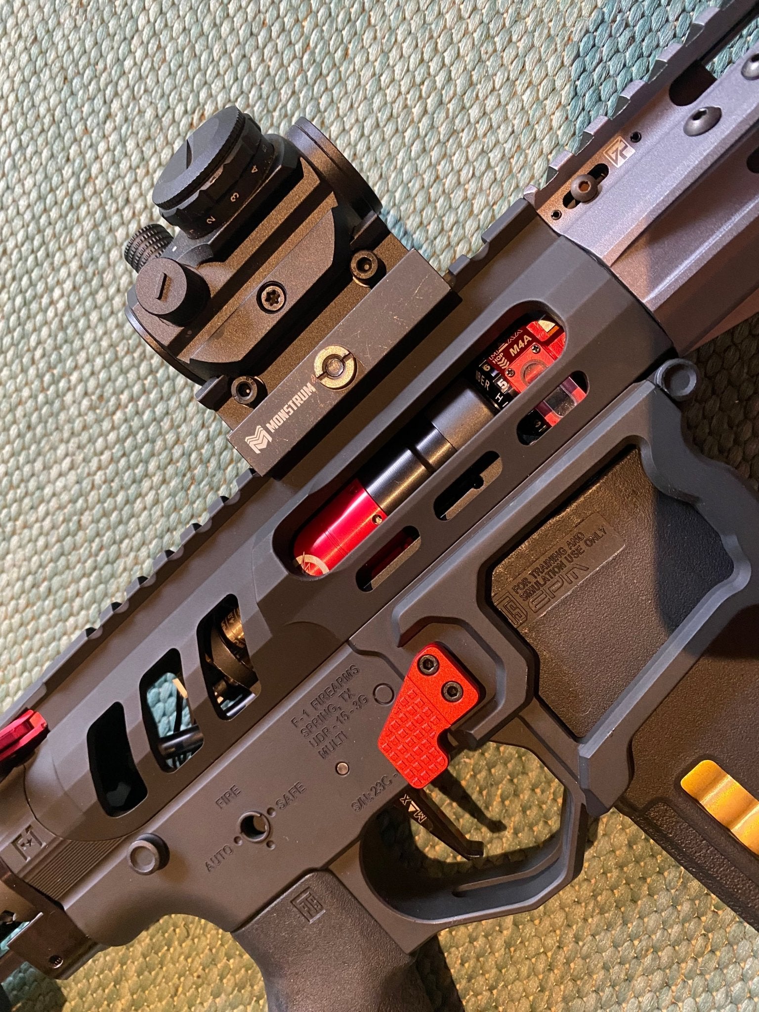KA Tech Skeletonized Polarstar F2 w/UGS - KA Tech Airsoft - Polarstar F2