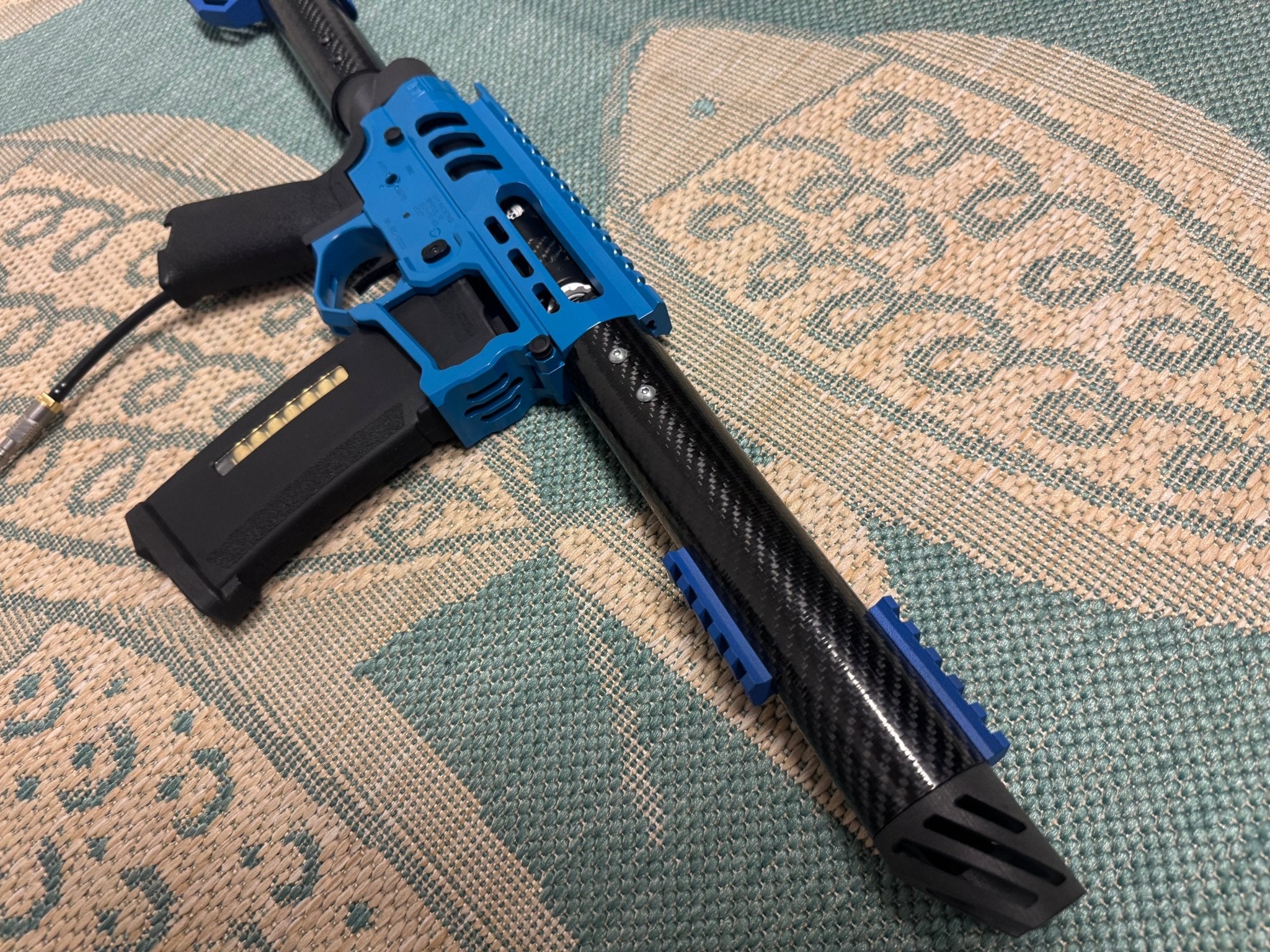 KA Tech Carbon “Bruiser” Polarstar Jack Skeletonized HPA M4 - KA Tech Airsoft - Polarstar Jack