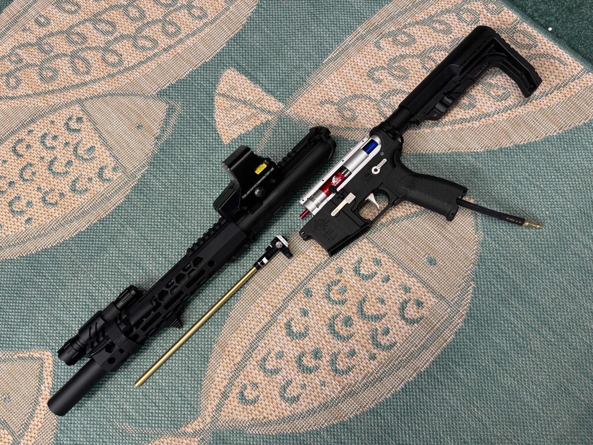 KA Tech Metal 10” Competition Polarstar F2 HPA M4 - KA Tech Airsoft - Polarstar F2