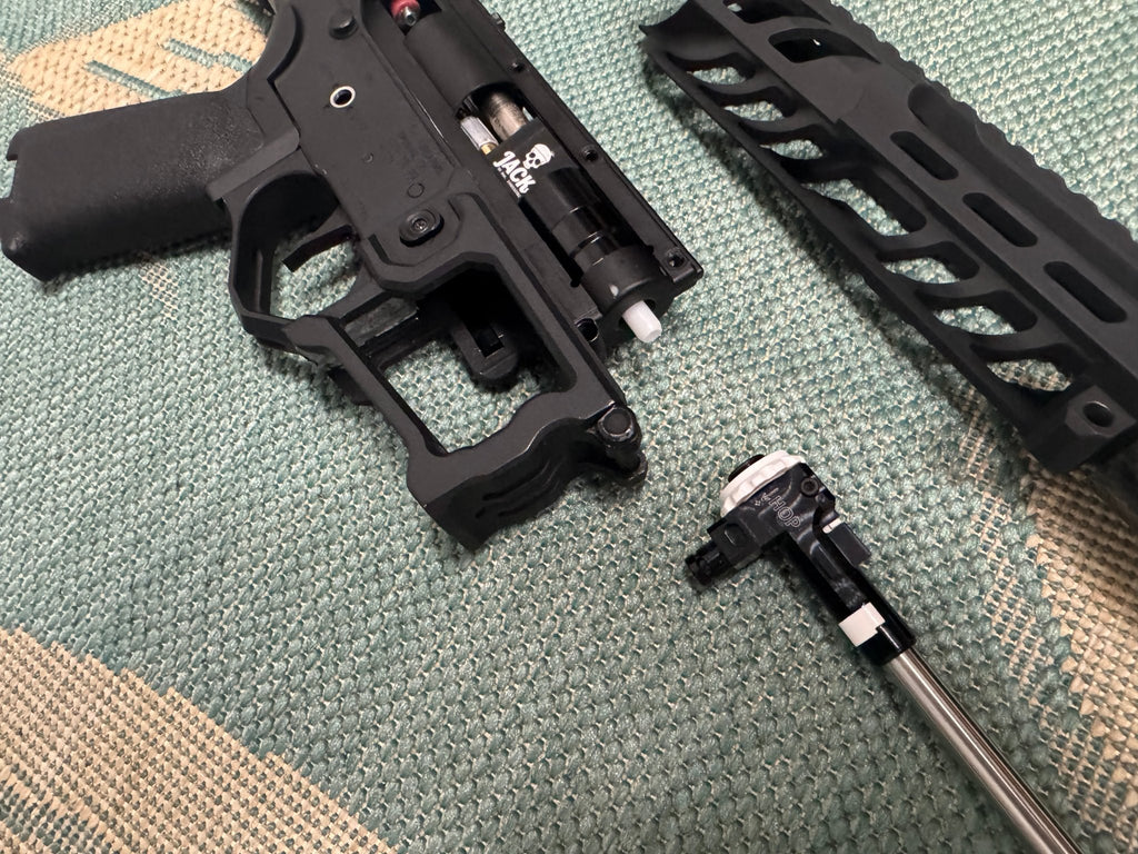 KA Tech Carbon “Galaxy” Skeletonized Polarstar Jack HPA M4 - KA Tech Airsoft - Polarstar Jack