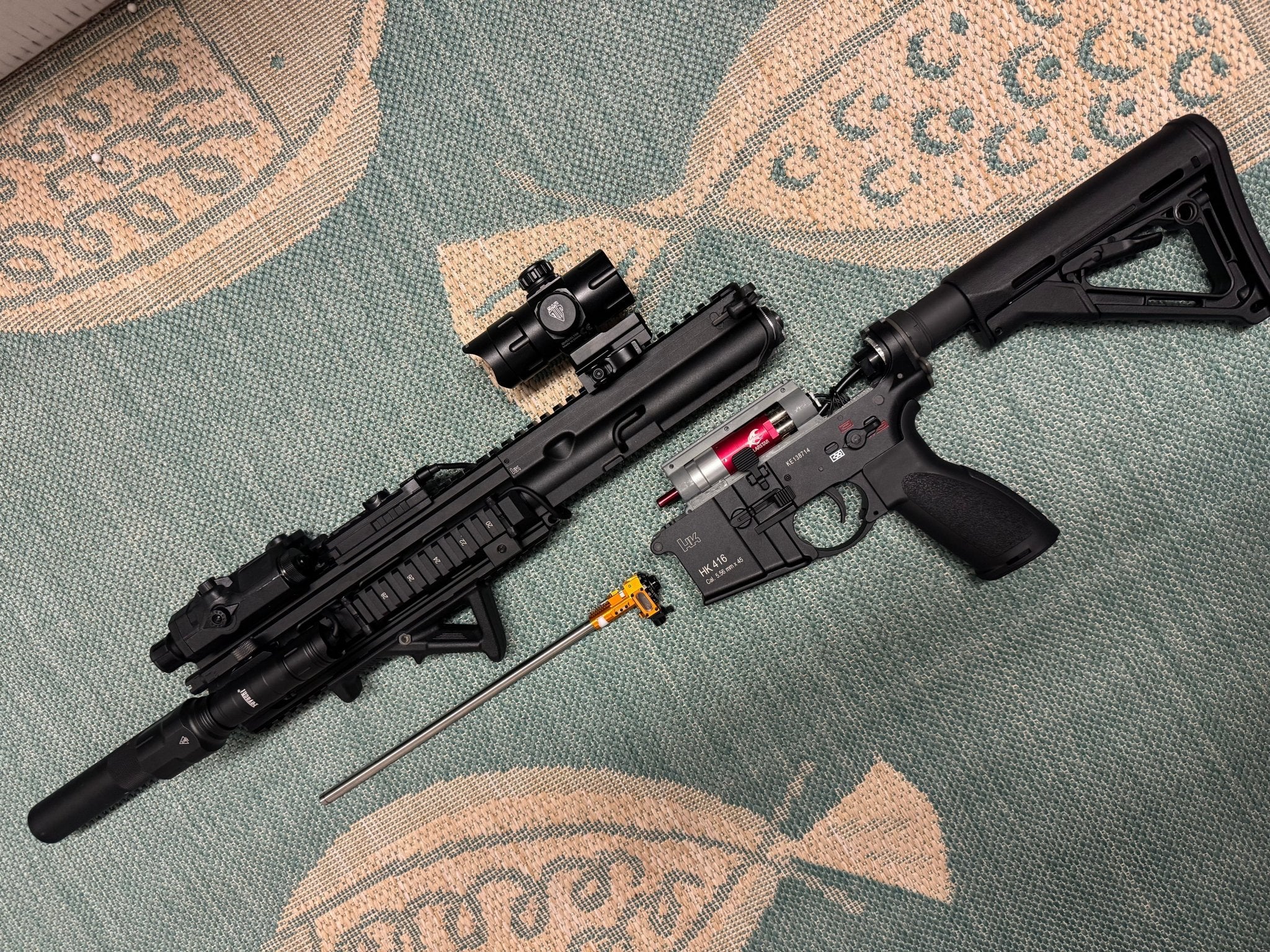 KA Tech HK416 Polarstar F2 CGS HPA M4 - KA Tech Airsoft - Polarstar F2