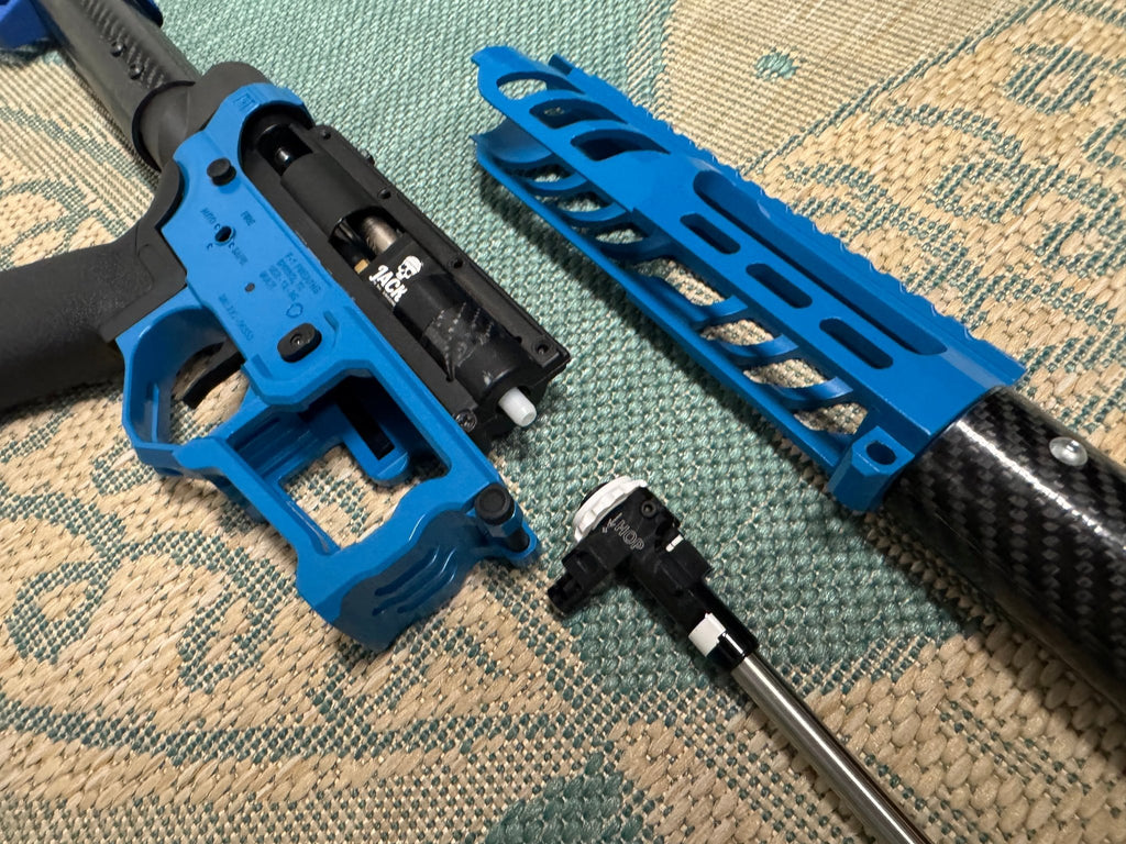 KA Tech Carbon “Bruiser” Polarstar Jack Skeletonized HPA M4 - KA Tech Airsoft - Polarstar Jack