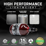 AeroLite Carbon Fiber Tank - KA Tech Airsoft - Air Tank