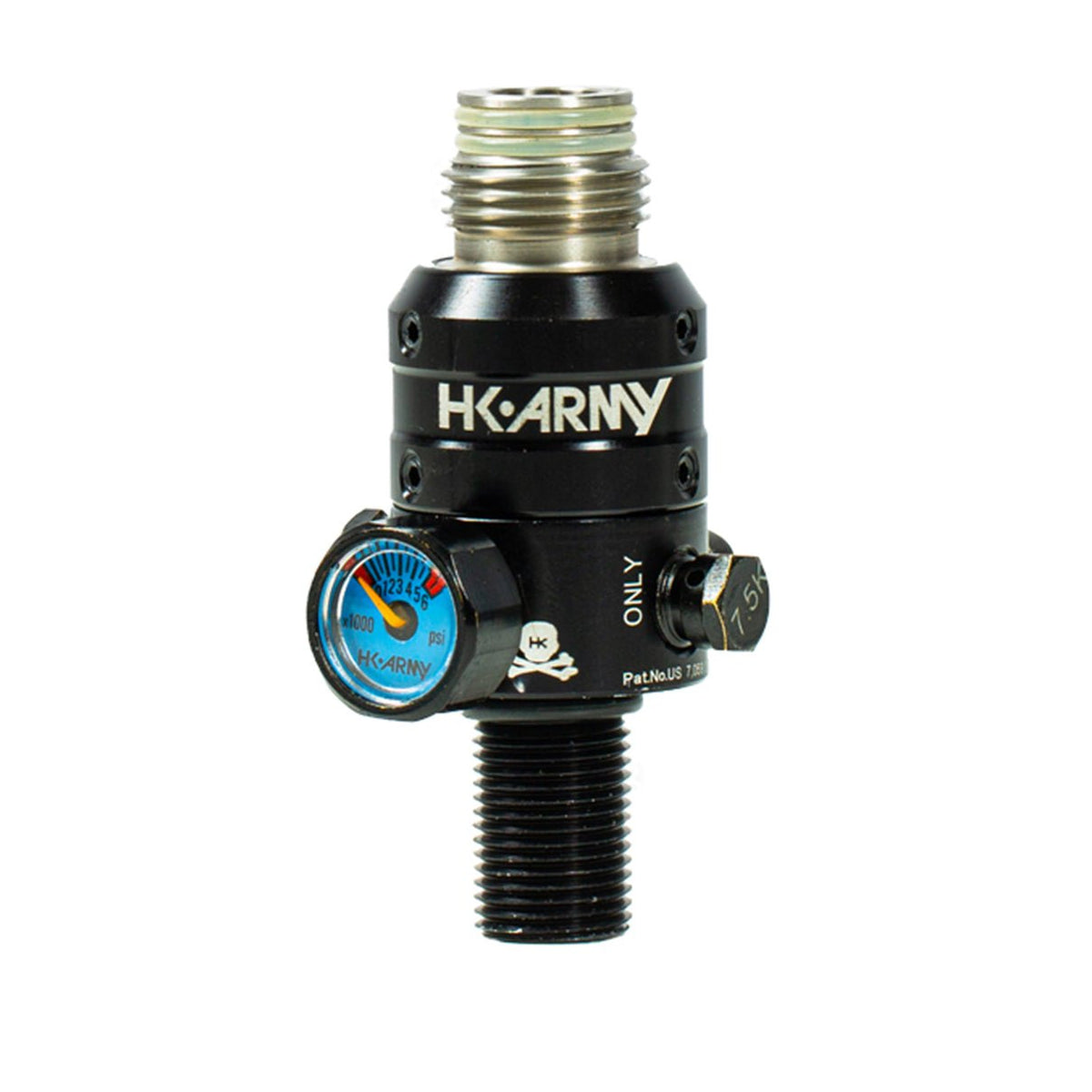 Aerolite2 - Stainless Steel Threaded Reg Cap - KA Tech Airsoft - Air Tank