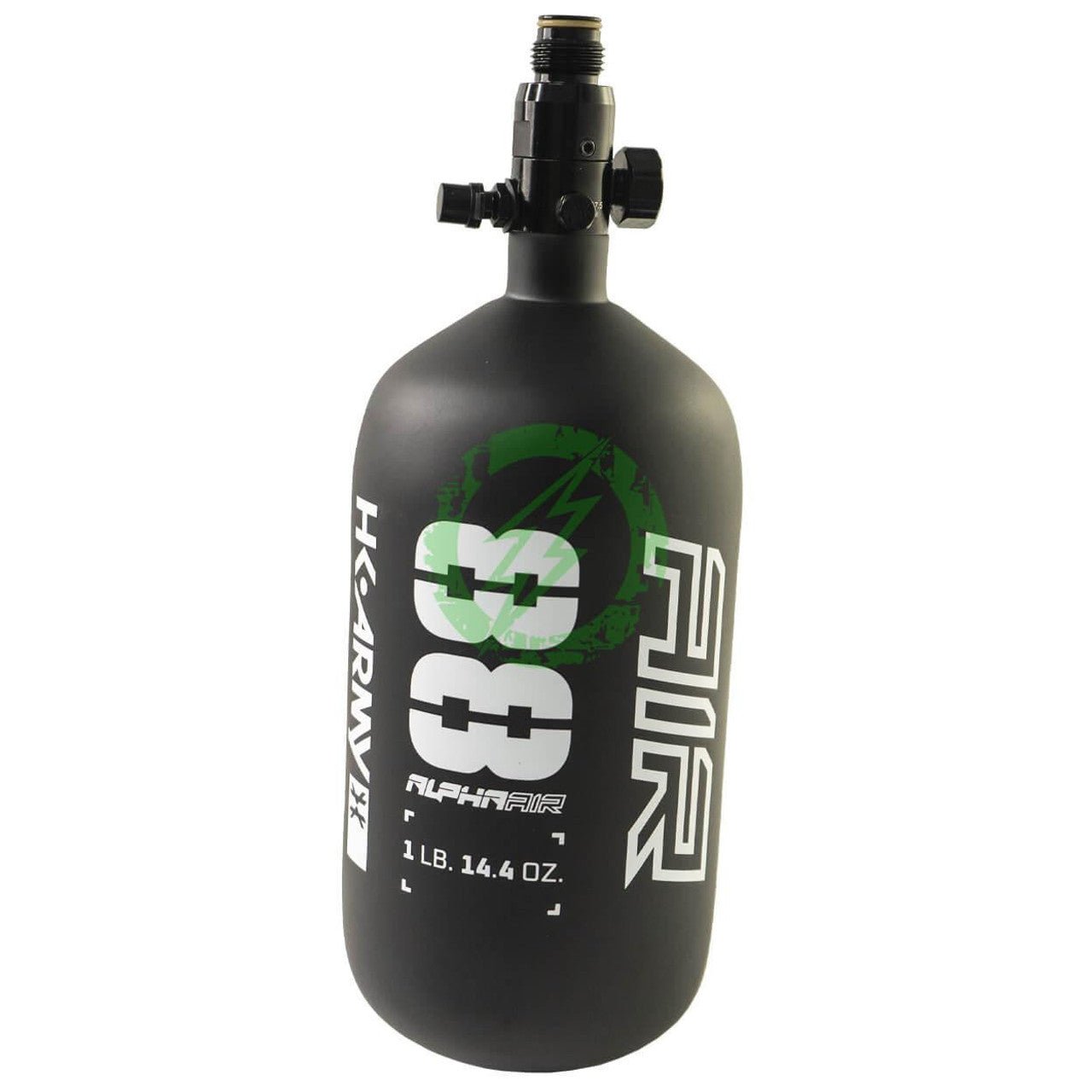 HK Army ALPHA AIR w/ HP8 REG HPA Tanks Features - KA Tech Airsoft - HPA Tanks & Accessories