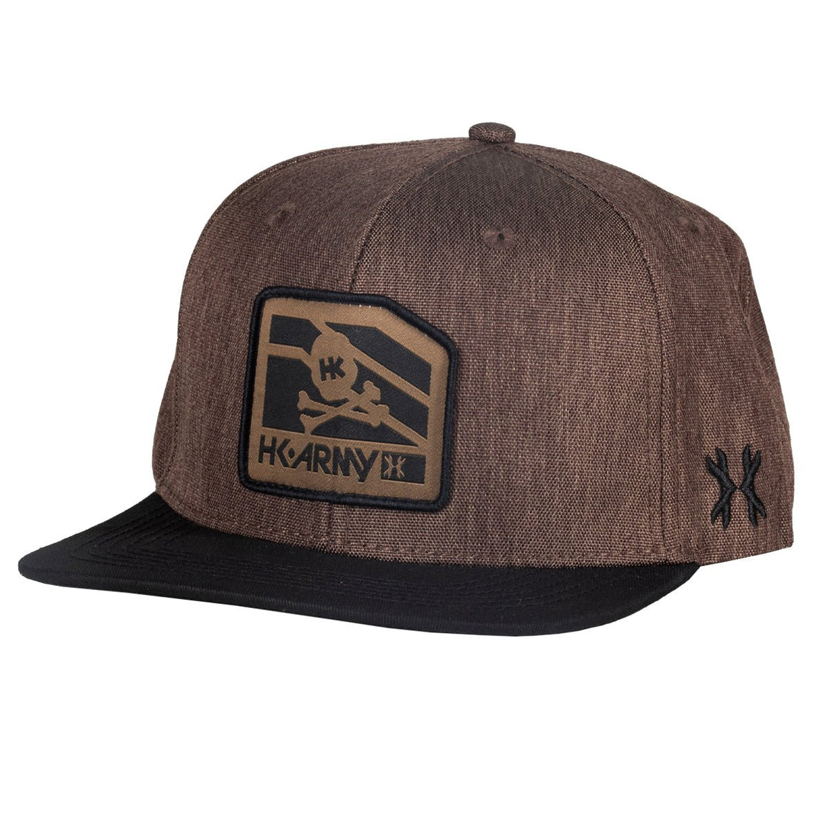 Clip Snapback Hat - Black/Tan - KA Tech Airsoft - Hat