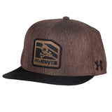 Clip Snapback Hat - Black/Tan - KA Tech Airsoft - Hat