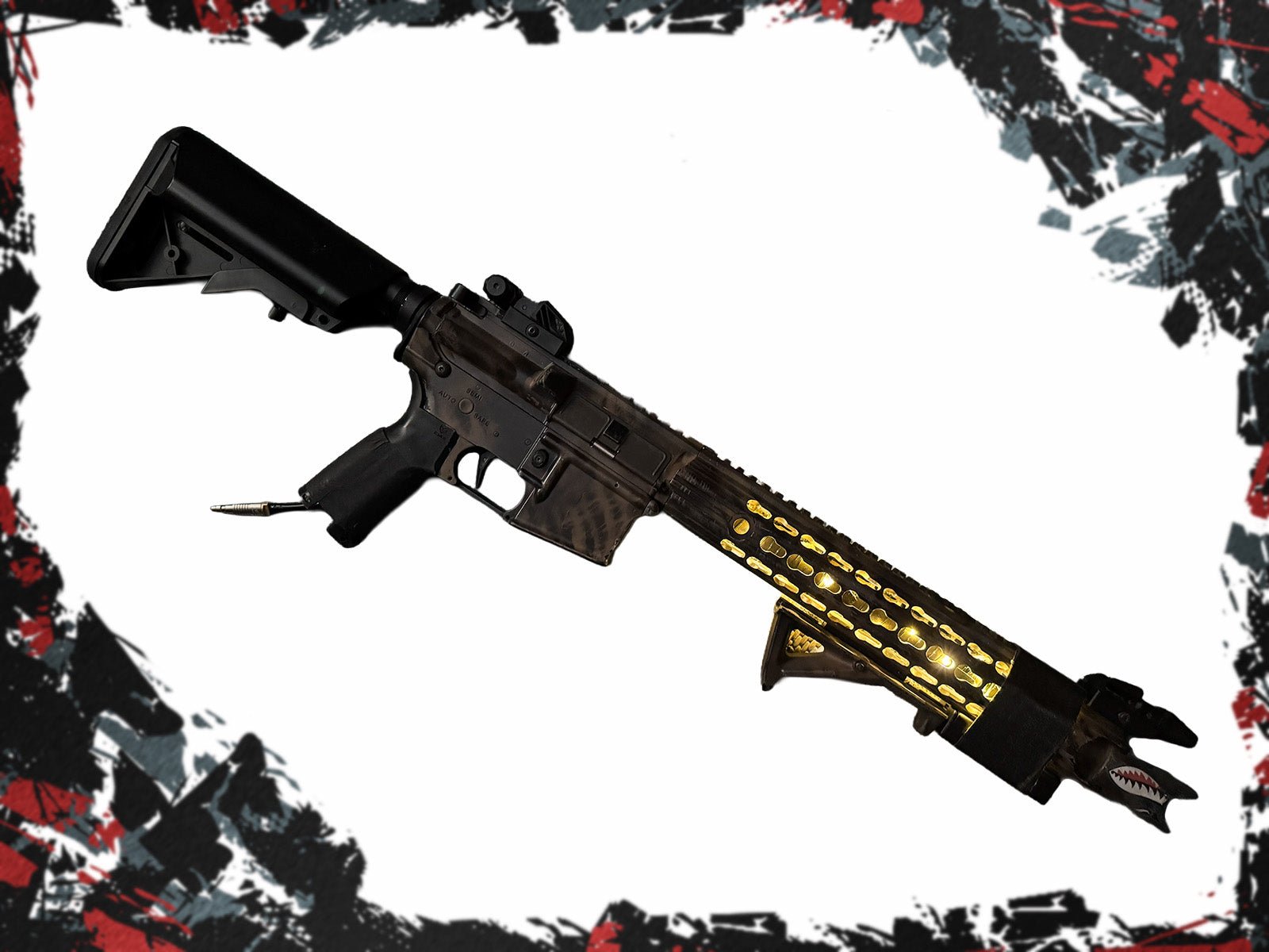 Camo LED Carbine Polarstar HPA M4 - KA Tech Airsoft - HPA Rifle