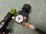 Blue Carbon 48/4500 Tank with SLP Regulator and line - KA Tech Airsoft - Airirg