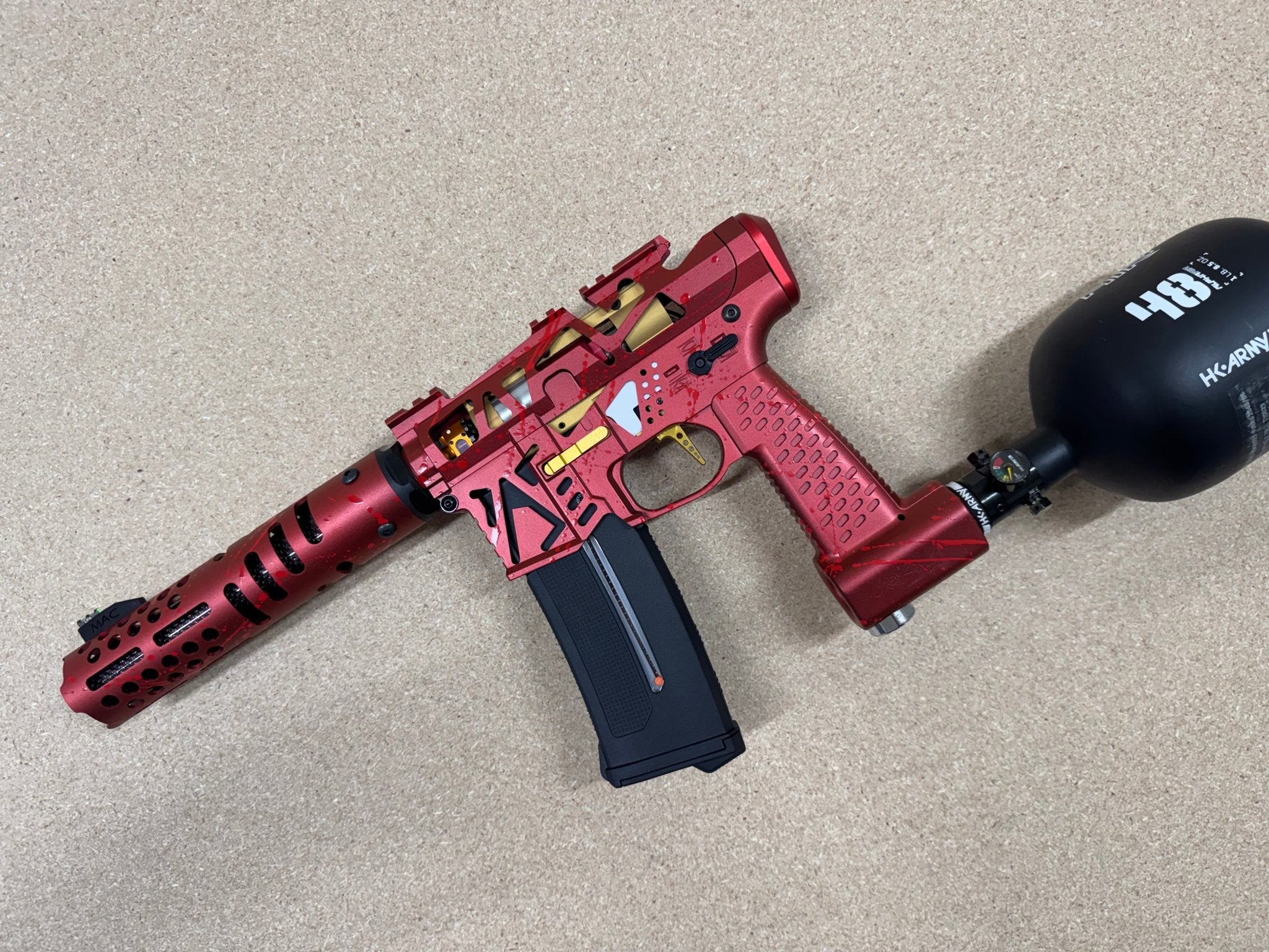 KA Tech MAC Polarstar AR7 V MSG/ESG HPA M4 Demon Gold - KA Tech Airsoft - Polarstar F2