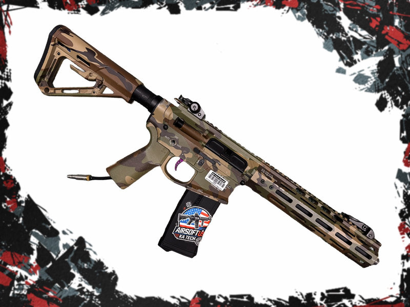 Noveske Camo Polarstar HPA M4 - KA Tech Airsoft - HPA Rifle