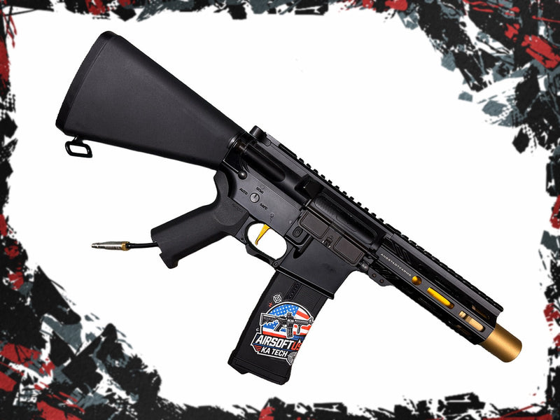 Gold PDW Stuby Polarstar HPA M4 - KA Tech Airsoft - HPA Rifle