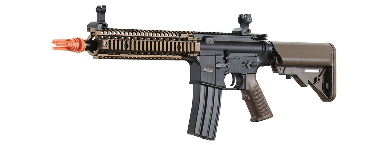 Classic Army CA18 MK18 M4 AEG/HPA Airsoft Rifle (Two - Tone) - KA Tech Airsoft - Airsoft Rifle