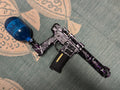 KA Tech MAC Polarstar Fusion Engine AR7 L.E. MSG/ESG HPA M4 Skeletonized splatter Cerakoted Purple/White - KA Tech Airsoft - Polarstar Fusion Engine
