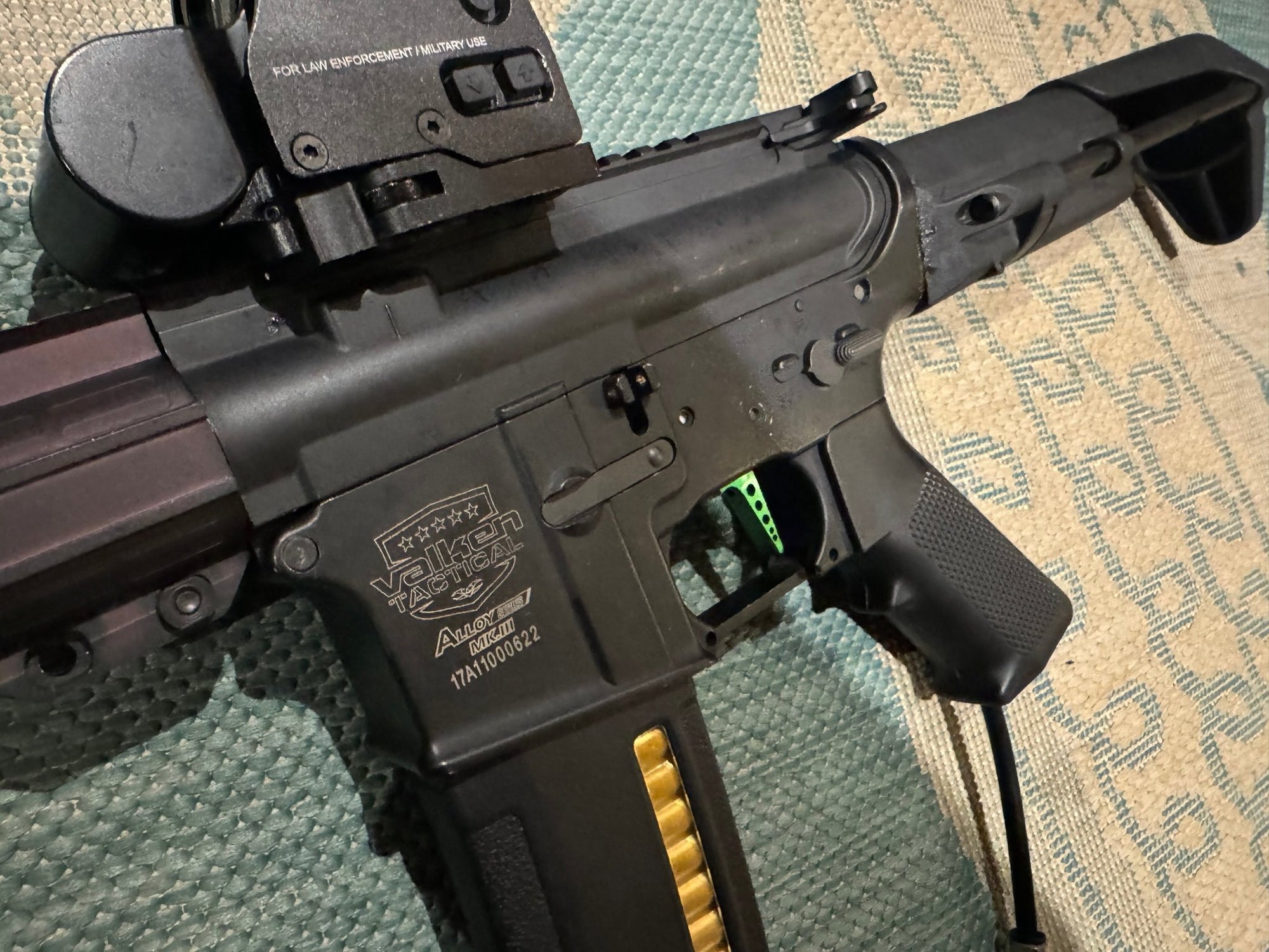 Built Valken PDW Polarstar Jack HPA M4 - KA Tech Airsoft - 