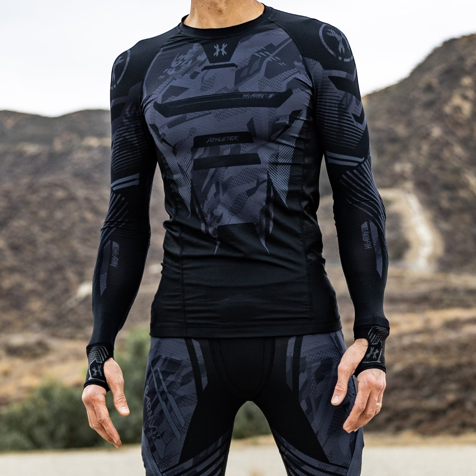 CTX Armored Compression Shirt - Full Torso - KA Tech Airsoft - Pads