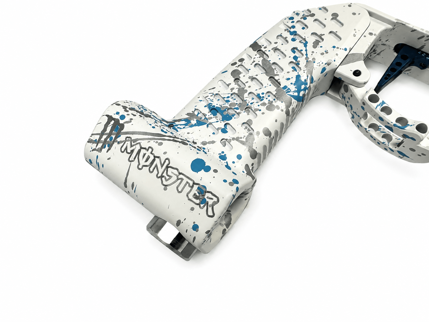 KA Tech Mac White Monster Euro HPA M4 - KA Tech Airsoft - KA Tech Custom HPA Rifle