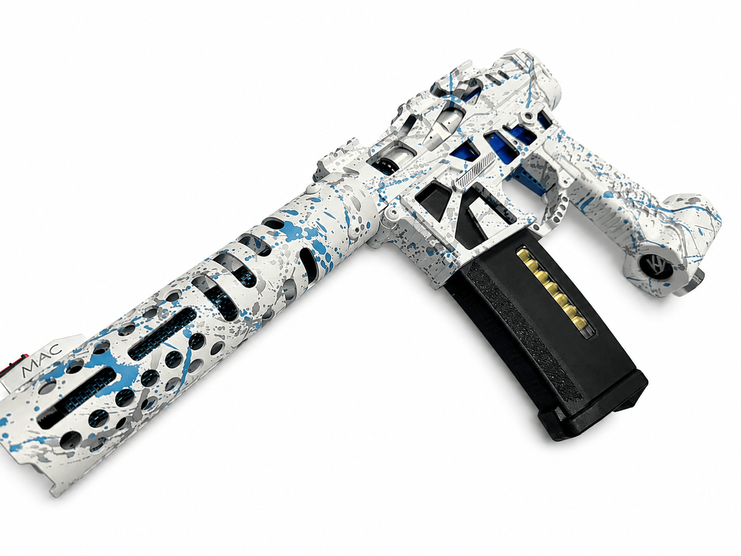 KA Tech Mac White Monster Euro HPA M4 - KA Tech Airsoft - KA Tech Custom HPA Rifle