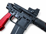 KA Tech Mac Retro Black/Red Euro MSG - KA Tech Airsoft - KA Tech Custom HPA Rifle