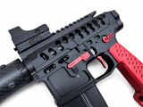 KA Tech Mac Retro Black/Red Euro MSG - KA Tech Airsoft - KA Tech Custom HPA Rifle