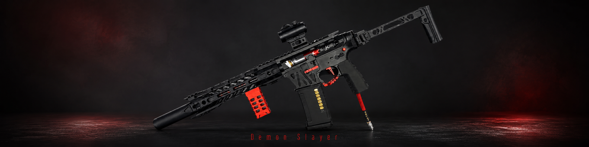KA Tech MAC Demon Slayer AR8.4 custom HPA airsoft rifle