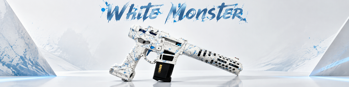 KA Tech MAC White Monster Euro AR7LE custom HPA airsoft rifle