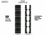 Airsoft Mock Suppressor Foam Set - KA Tech Airsoft - Suppressor Accessory