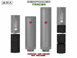 Airsoft Mock Suppressor Foam Set - KA Tech Airsoft - Suppressor Accessory