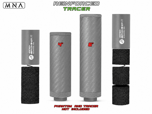 Airsoft Mock Suppressor Foam Set - KA Tech Airsoft - Suppressor Accessory