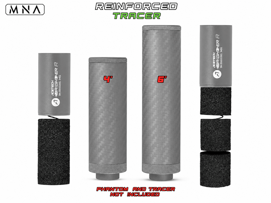 Airsoft Mock Suppressor Foam Set