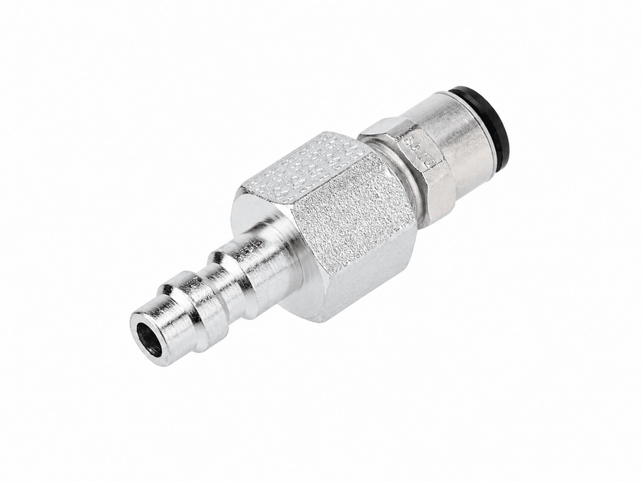 Foster Male 1/8 FPT Quick Disconnect Fitting For Airsoft HPA Systems - KA Tech Airsoft - HPA Accessory