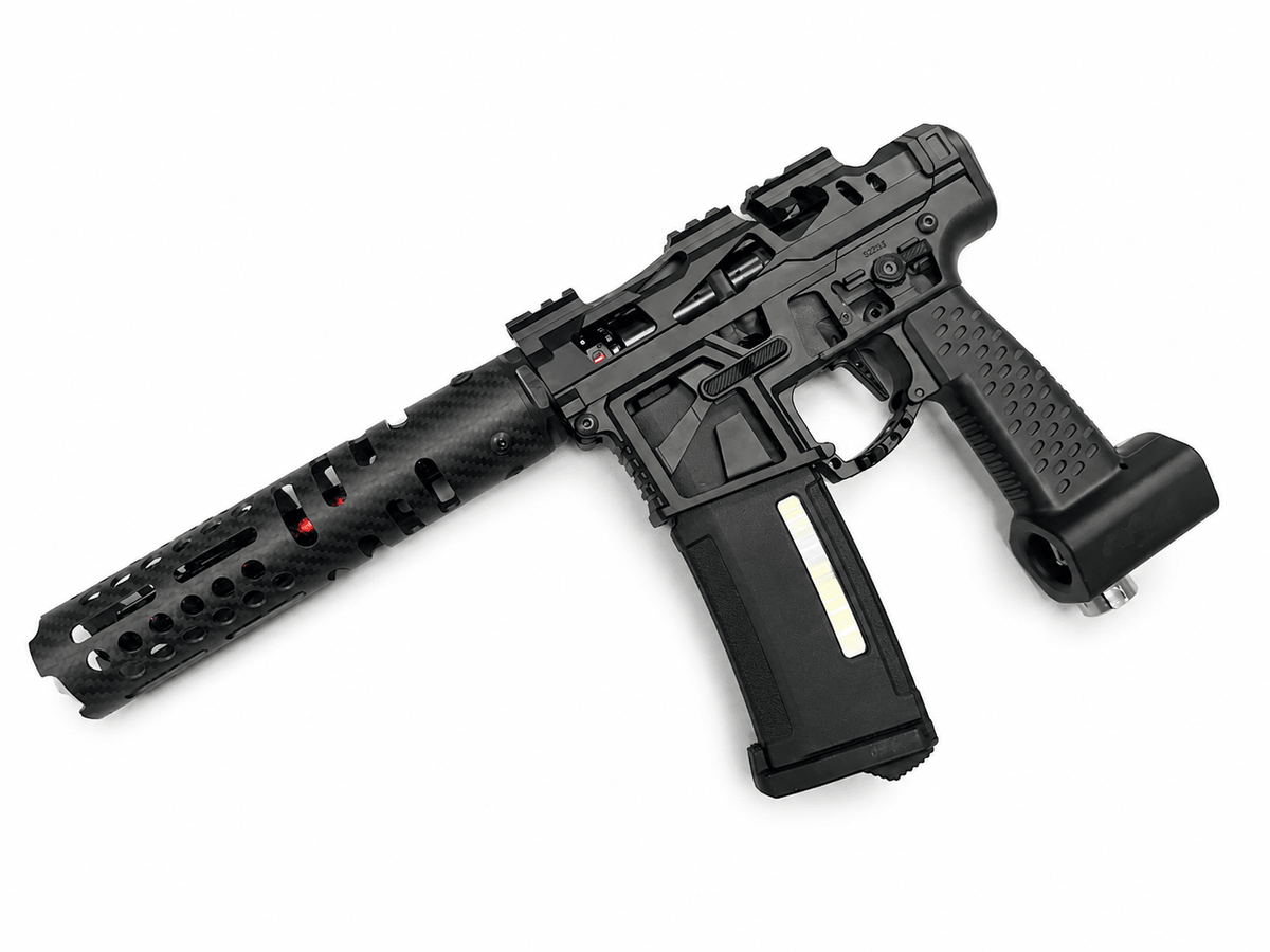 KA Tech MAC Matte Murder Euro HPA M4 - KA Tech Airsoft - Polarstar F2