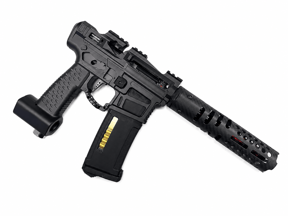 KA Tech MAC Matte Murder Euro HPA M4 - KA Tech Airsoft - Polarstar F2
