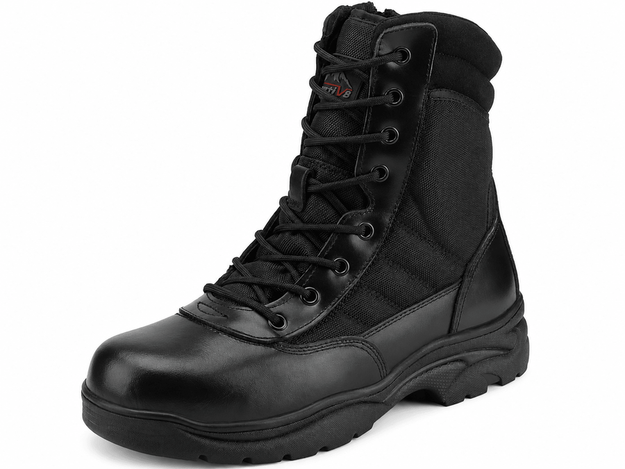 NORTIV 8 Men's Military Tactical Combat Boots – Side Zipper - KA Tech Airsoft - Sporting Goods