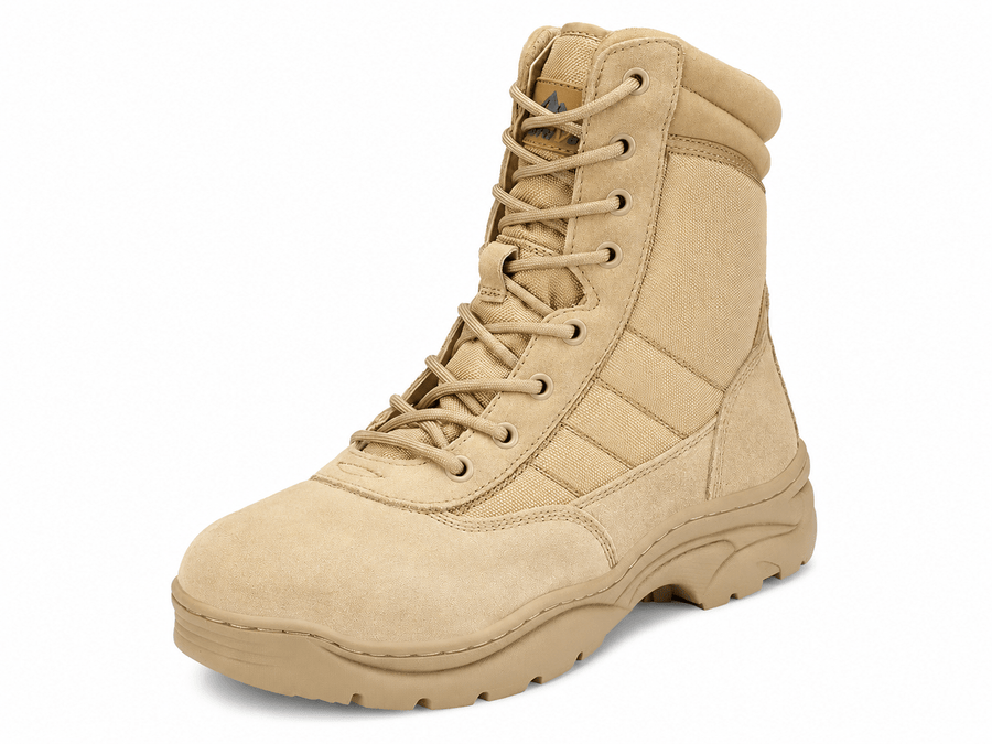 NORTIV 8 Men's Military Tactical Combat Boots – Side Zipper