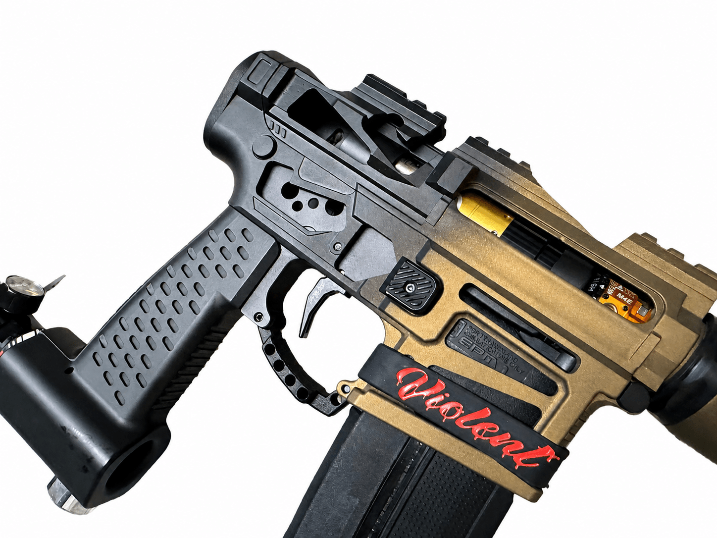 KA Tech MAC AR7 LE Tan/Black Fade - KA Tech Airsoft - KA Tech Custom HPA Rifle