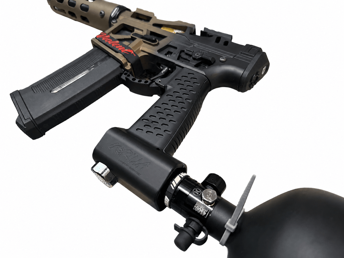 KA Tech MAC AR7 LE Tan/Black Fade - KA Tech Airsoft - KA Tech Custom HPA Rifle