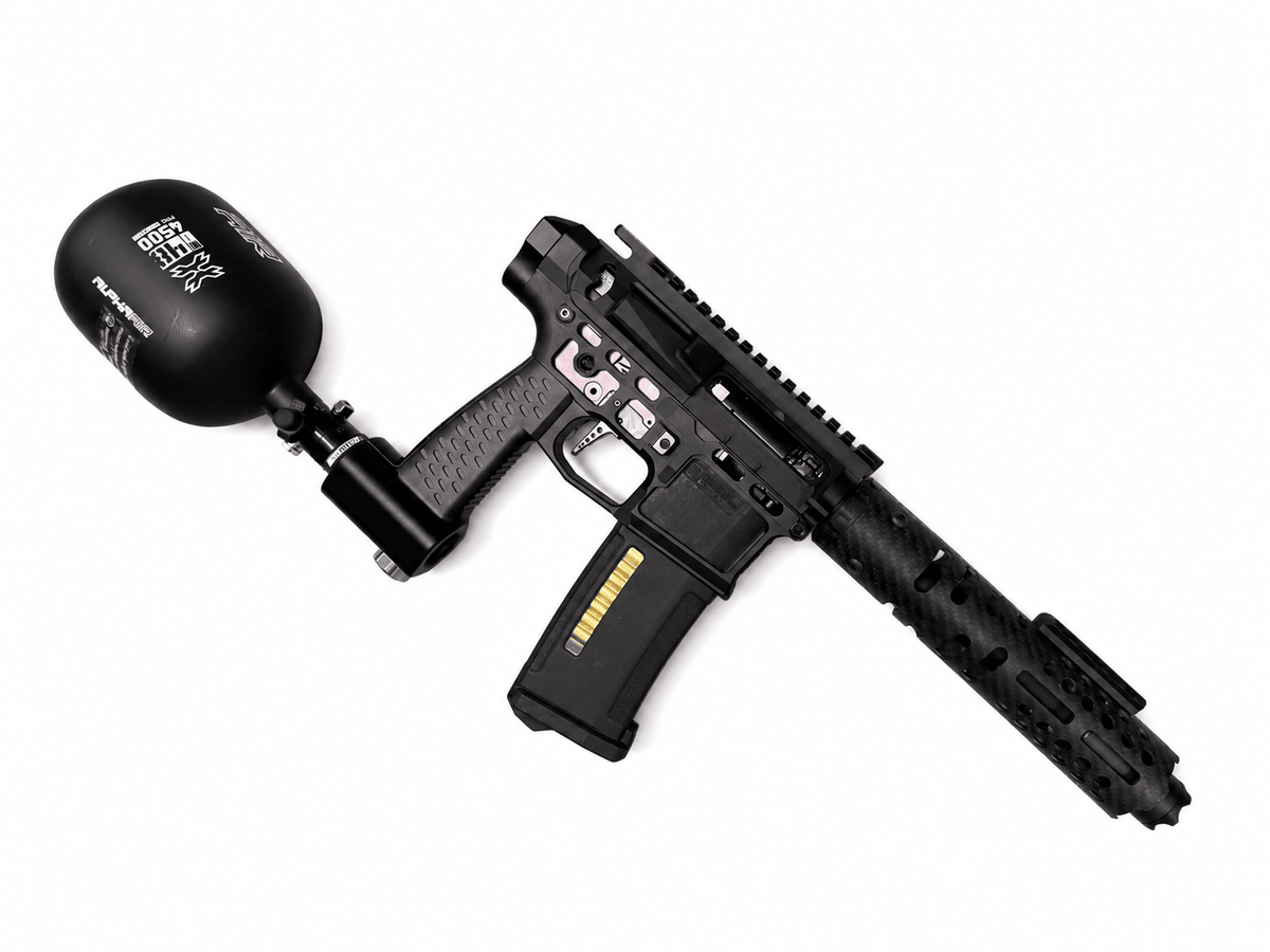 KA Tech Mac Retro Blackout Euro MSG - KA Tech Airsoft - KA Tech Custom HPA Rifle