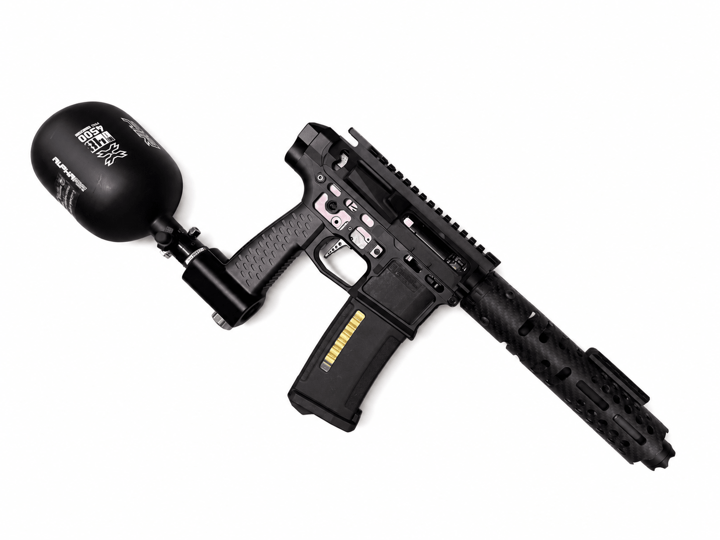 KA Tech Mac Retro Blackout Euro MSG - KA Tech Airsoft - KA Tech Custom HPA Rifle