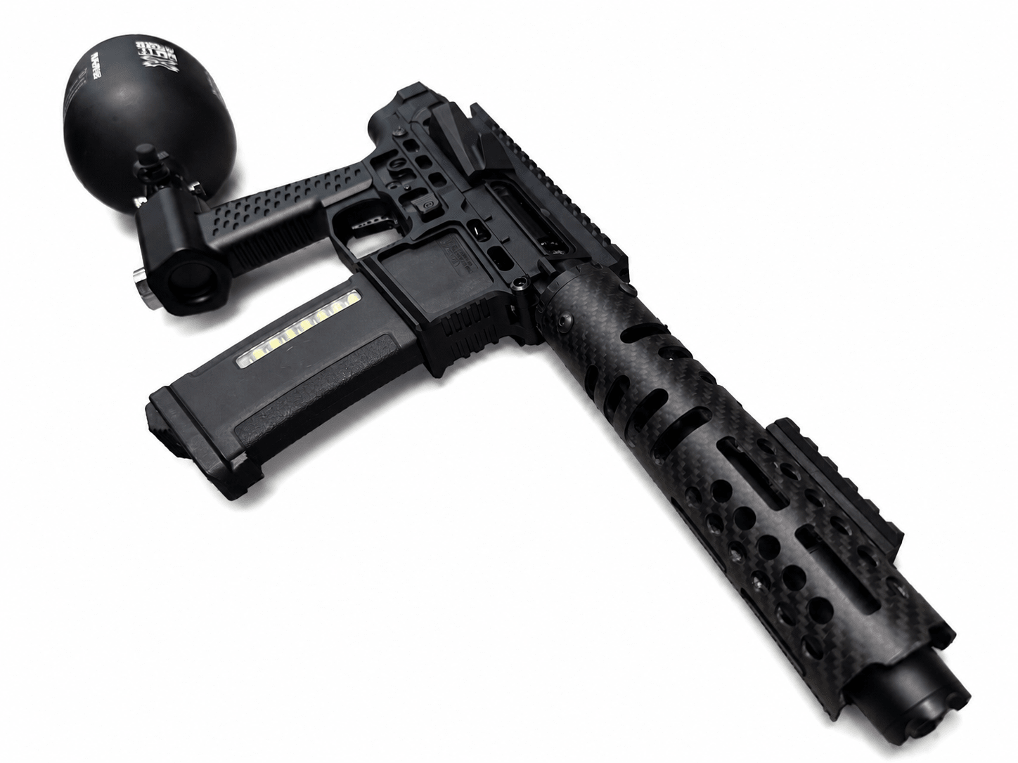 KA Tech Mac Retro Blackout Euro MSG - KA Tech Airsoft - KA Tech Custom HPA Rifle